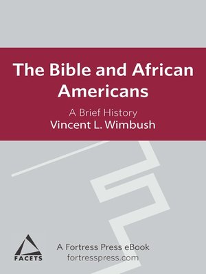 cover image of Bible and African Americans